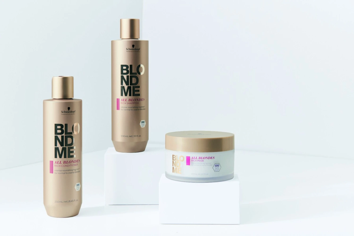 Schwarzkopf Blond Me All Blondes Rich Mask 500ml 2 Schwarzkopf Blond Me All Blondes Rich Mask 500ml - Afbeelding 2