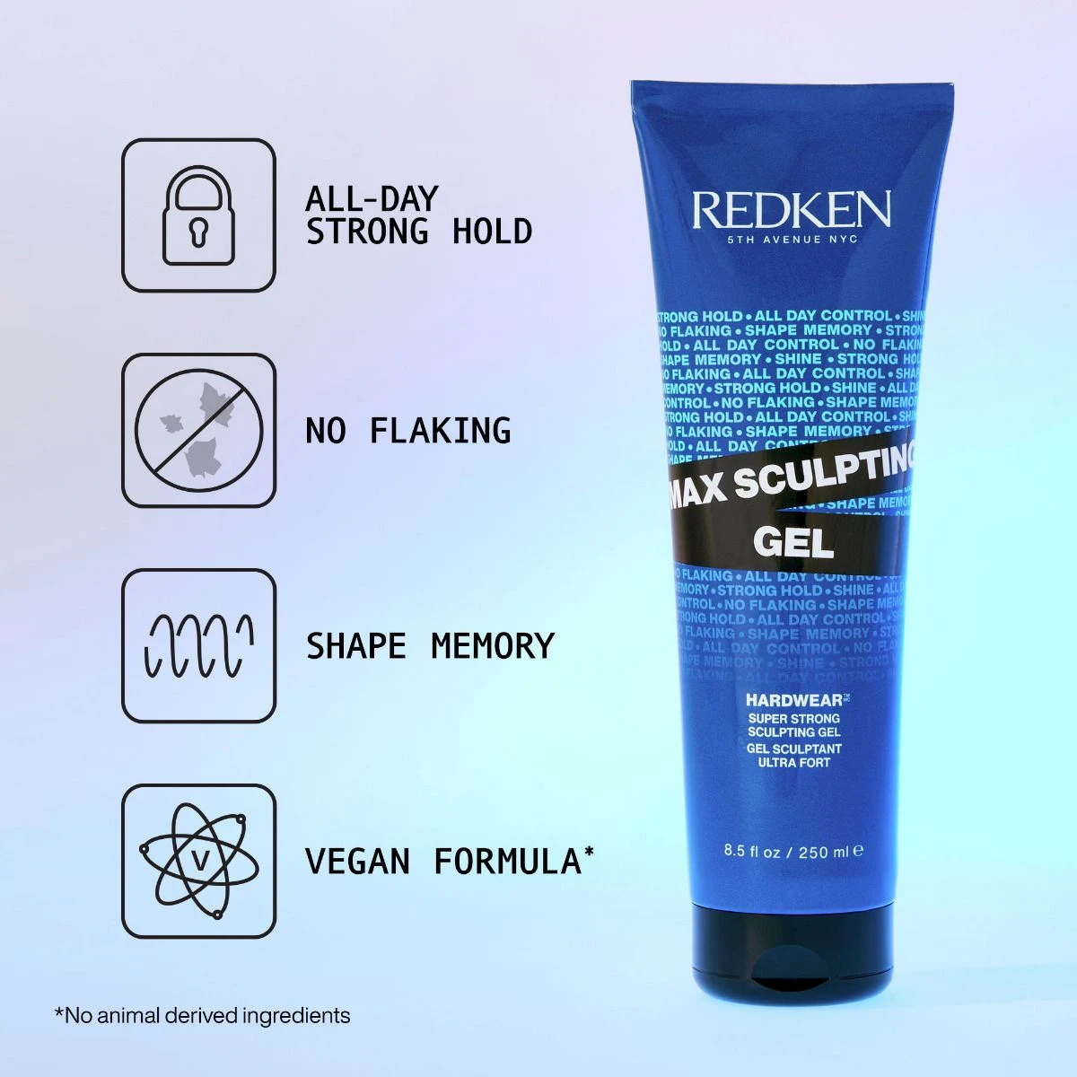 Redken Max Sculpting Gel 250ml 2 Redken Max Sculpting Gel 250ml - Afbeelding 2