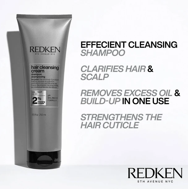 Redken Hair Cleansing Shampoo 3x 300ml = 900ml 2 Redken Hair Cleansing Shampoo 3x 300ml = 900ml - Afbeelding 2