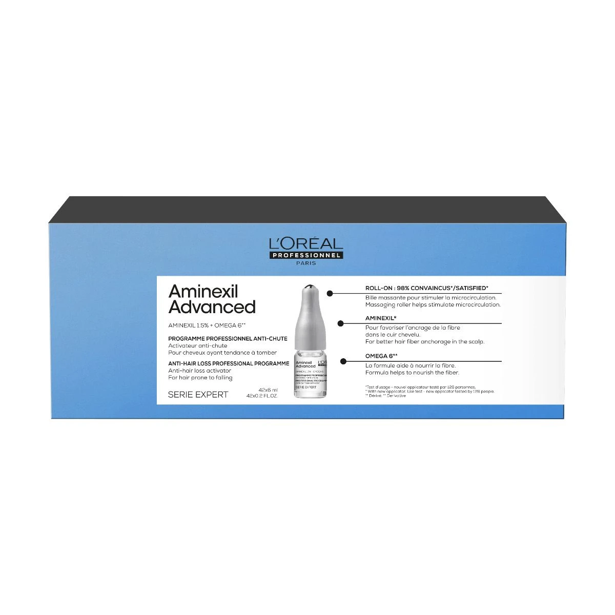 L'Oreal L'Oréal Aminexil Advanced Anti-Hair Loss Activator Programma 42x6ml 1 L'Oreal L'Oréal Aminexil Advanced Anti-Hair Loss Activator Programma 42x6ml