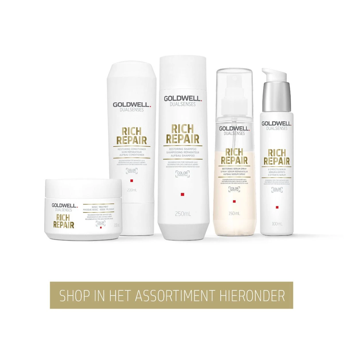 Goldwell Dualsenses Rich Repair 60sec Treatment 200ml 4 Goldwell Dualsenses Rich Repair 60sec Treatment 200ml - Afbeelding 4