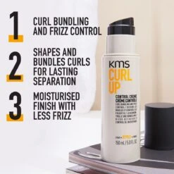 KMS CurlUp Control Creme 150ml 7 KMS CurlUp Control Creme 150ml -L'Oreal Verkoop 4044897270401 2