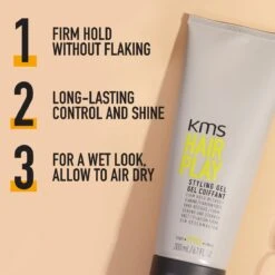KMS HairPlay Styling Gel 200ml -L'Oreal Verkoop 4044897370125 2