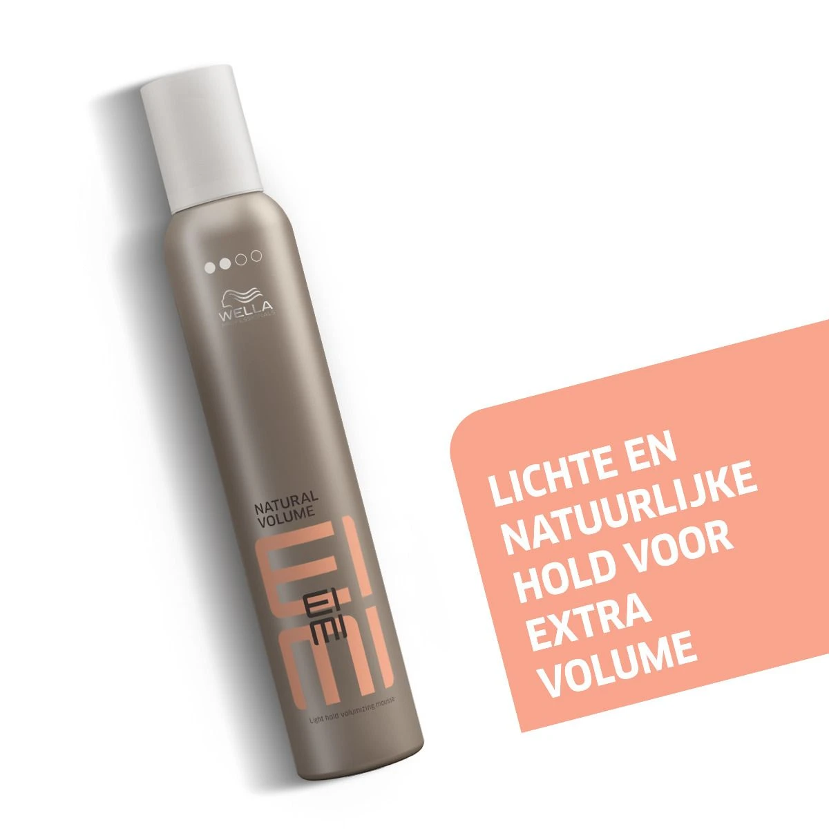Wella EIMI Natural Volume Mousse 500ml 2 Wella EIMI Natural Volume Mousse 500ml - Afbeelding 2