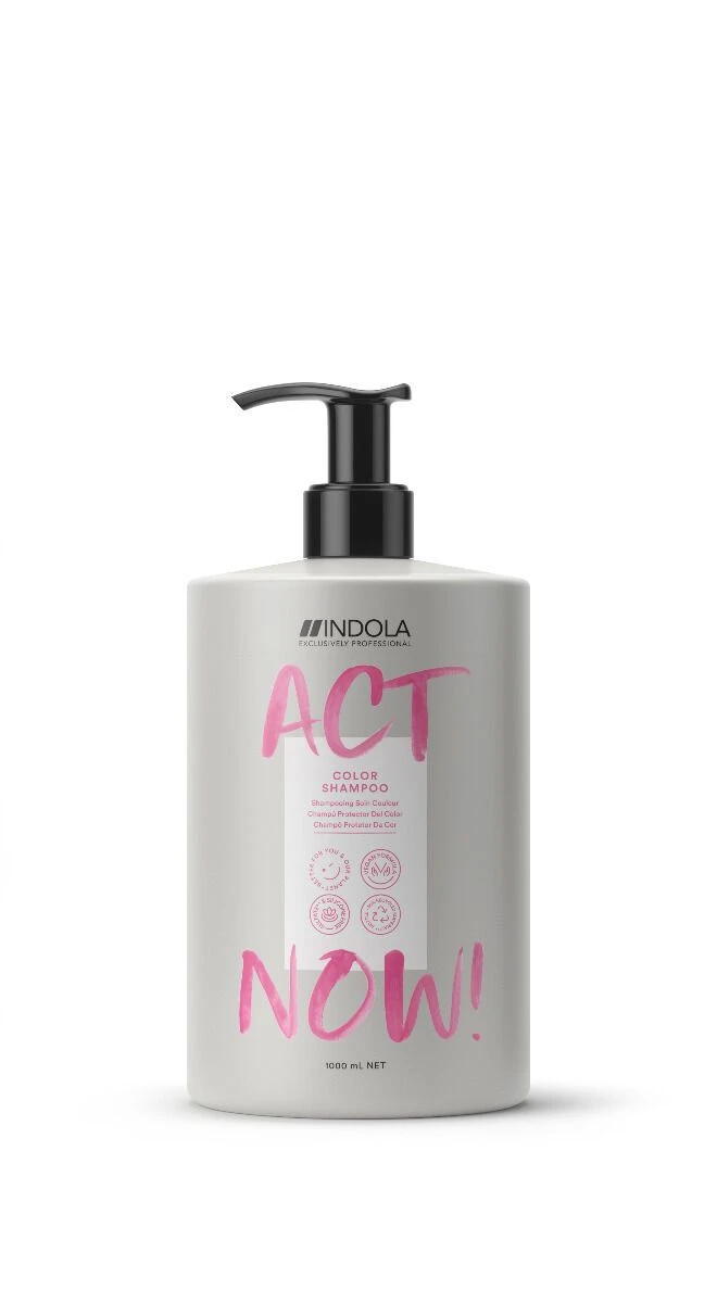 Indola ACT NOW! Color Shampoo 1000ml 1 Indola ACT NOW! Color Shampoo 1000ml