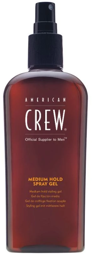 American Crew Medium Hold Spray Gel 250ml 1 American Crew Medium Hold Spray Gel 250ml