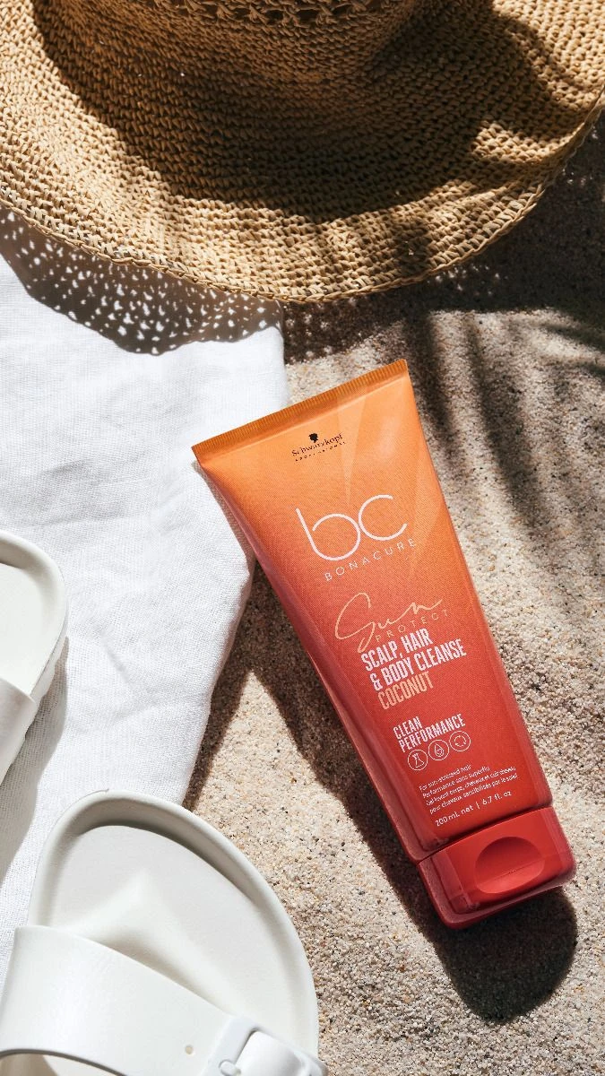 Schwarzkopf BC Sun 3-in-1 Scalp, Hair & Body Shampoo 200ml 2 Schwarzkopf BC Sun 3-in-1 Scalp, Hair & Body Shampoo 200ml - Afbeelding 2