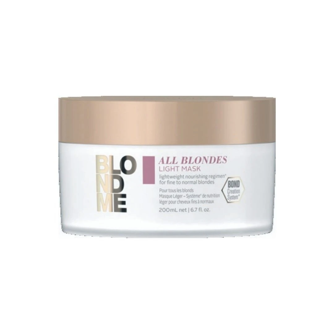 Schwarzkopf Blond Me All Blondes Light Mask 200ml 1 Schwarzkopf Blond Me All Blondes Light Mask 200ml