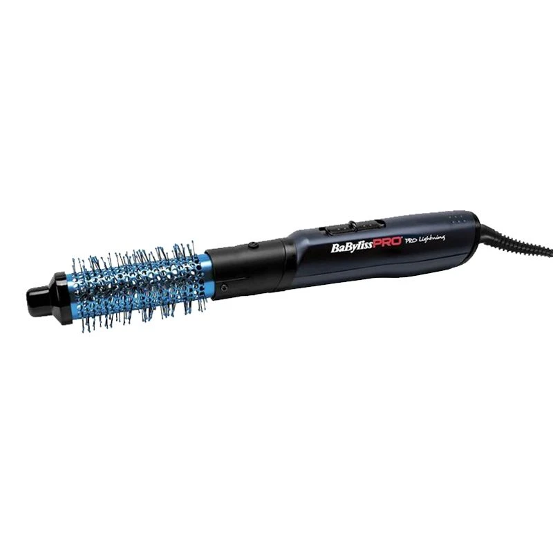 Babyliss PRO Warme Lucht Borstel Blue Lightning PRO 34 Mm 700W 1 Babyliss PRO Warme Lucht Borstel Blue Lightning PRO 34 Mm 700W