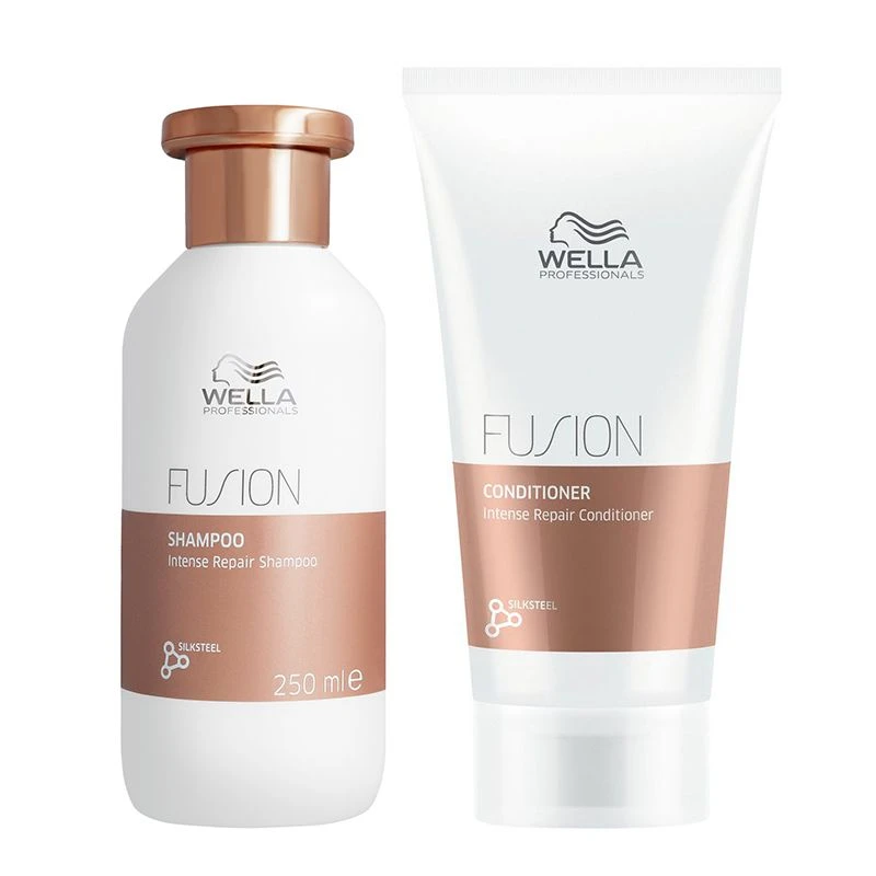 Wella Shampoo 250ml En Conditioner Fusion Intense 200ml 1 Wella Shampoo 250ml En Conditioner Fusion Intense 200ml