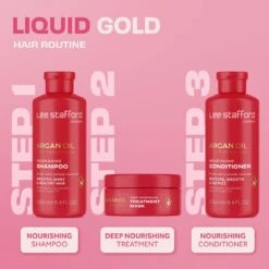 Lee Stafford ArganOil Deep Nourishing Treatment 200ml -L'Oreal Verkoop copy of leestafford arganoil treatment carousel routine