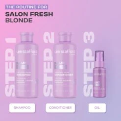 Lee Stafford Bleach Blondes Everyday Care Golden Girl Oil 50ml -L'Oreal Verkoop copy of leestafford everydaycare oil carousel routine