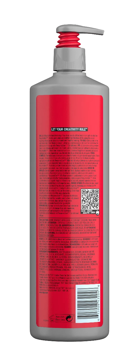 Tigi Bed Head Resurrection Shampoo 970ml 3 Tigi Bed Head Resurrection Shampoo 970ml - Afbeelding 3