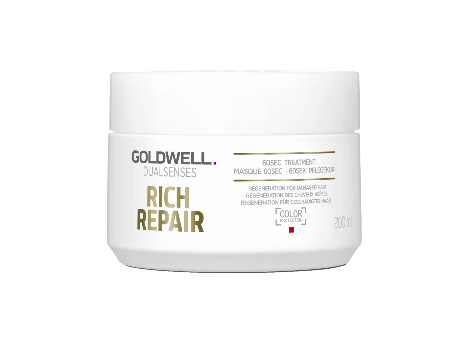 Goldwell Dualsenses Rich Repair 60sec Treatment 200ml 1 Goldwell Dualsenses Rich Repair 60sec Treatment 200ml
