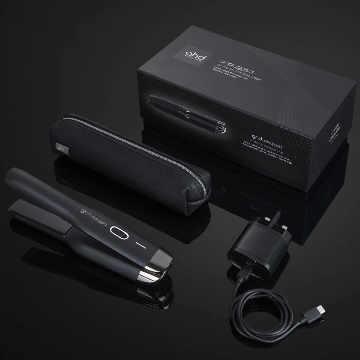 Ghd Unplugged Styler Black 2 Ghd Unplugged Styler Black - Afbeelding 2