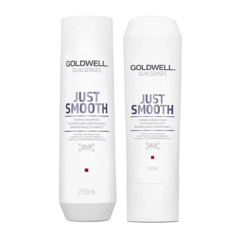 Goldwell Dualsenses Just Smooth Taming Shampoo 250ml + Conditioner 200ml 1 Goldwell Dualsenses Just Smooth Taming Shampoo 250ml + Conditioner 200ml