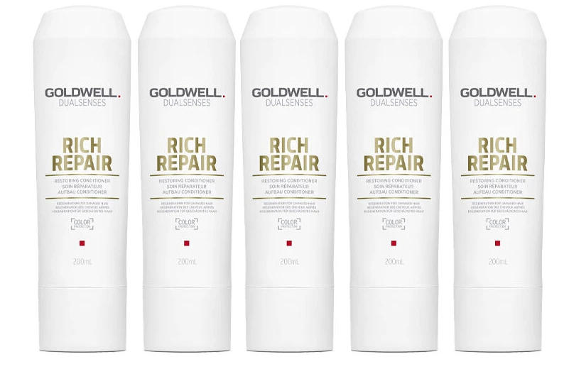 10x Goldwell Dualsenses Rich Repair Restoring Condtioner 200ml 1 10x Goldwell Dualsenses Rich Repair Restoring Condtioner 200ml