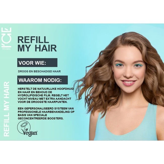 ICE Professional Refill My Hair Power Booster 30ml 3 ICE Professional Refill My Hair Power Booster 30ml - Afbeelding 3