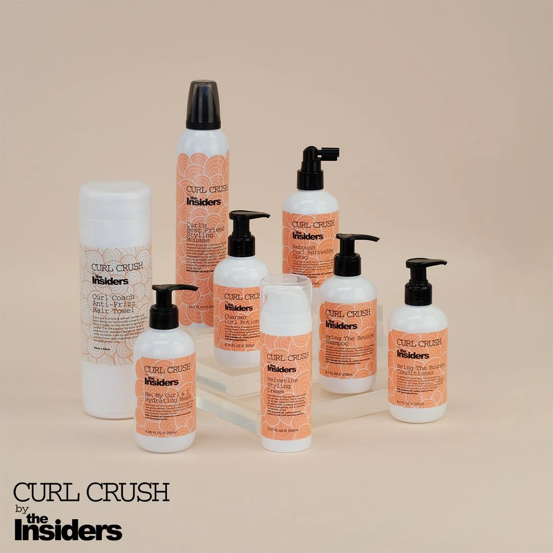 The Insiders Curl Crush Bring The Bounce Conditioner 1000ml 2 The Insiders Curl Crush Bring The Bounce Conditioner 1000ml - Afbeelding 2