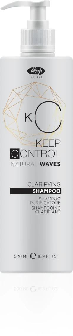 Lisap Keep Control Natural Waves Clarifying Shampoo 500ml