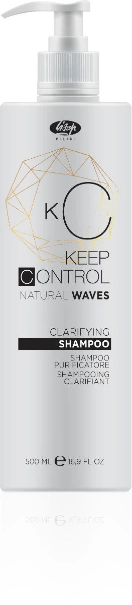 Lisap Keep Control Natural Waves Clarifying Shampoo 500ml 1 Lisap Keep Control Natural Waves Clarifying Shampoo 500ml