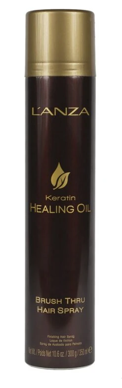 Lanza Keratin Healing Oil Brush Thru Hair Spray 350ml
