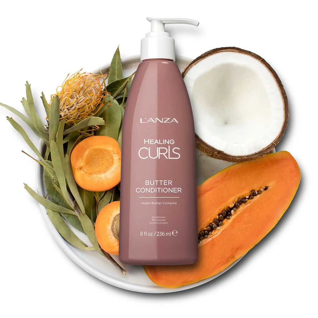 Lanza Healing Curls Butter Conditioner 1000ml 2 Lanza Healing Curls Butter Conditioner 1000ml - Afbeelding 2