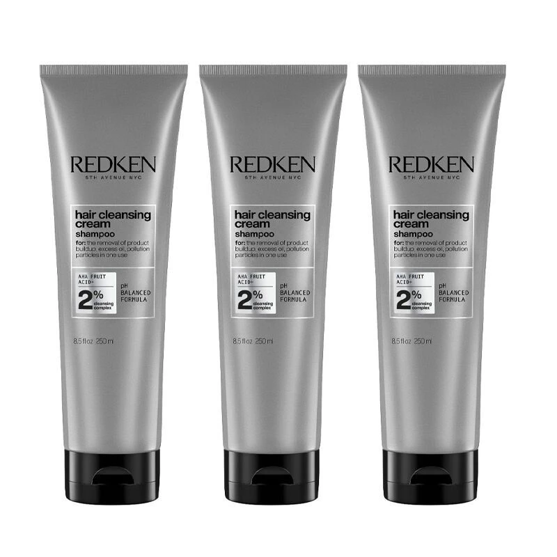 Redken Hair Cleansing Shampoo 3x 300ml = 900ml 1 Redken Hair Cleansing Shampoo 3x 300ml = 900ml