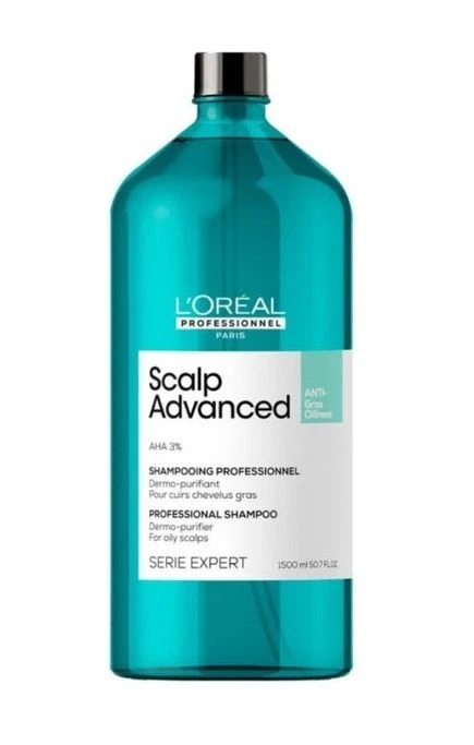 L'Oreal L'Oréal Scalp Advanced Anti-Oiliness Dermo-Purifier Shampoo 1500ml 1 L'Oreal L'Oréal Scalp Advanced Anti-Oiliness Dermo-Purifier Shampoo 1500ml