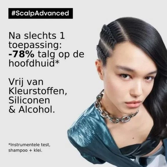 L'Oreal L'Oréal Scalp Advanced Anti-Oiliness Dermo-Purifier Shampoo 1500ml 2 L'Oreal L'Oréal Scalp Advanced Anti-Oiliness Dermo-Purifier Shampoo 1500ml - Afbeelding 2