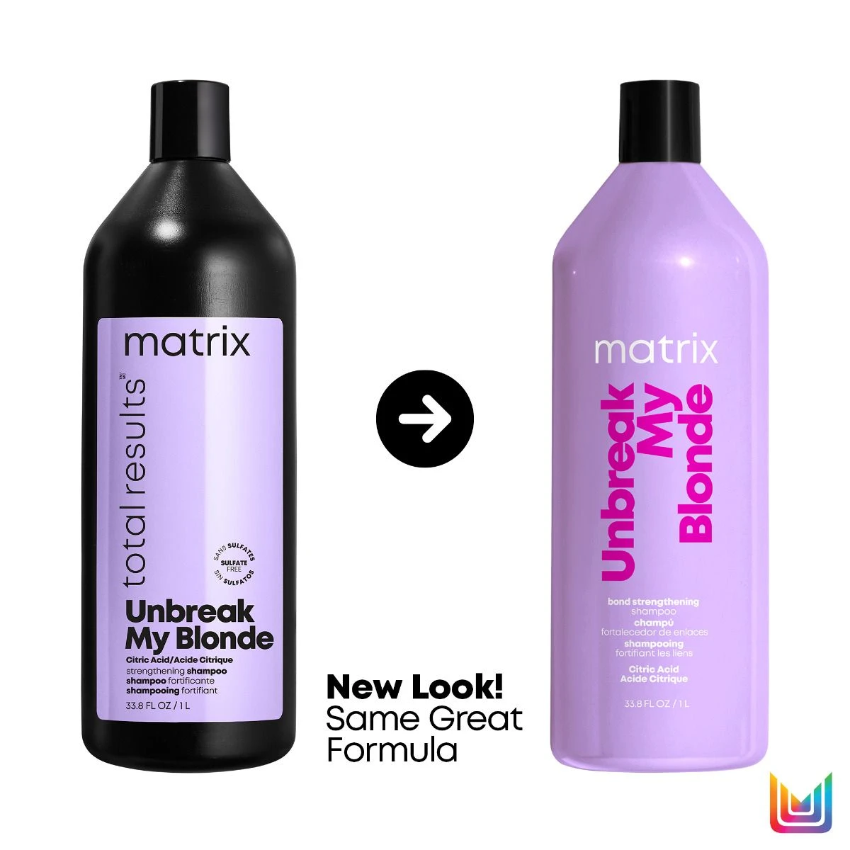Matrix Unbreak My Blonde Shampoo 1000ml 2 Matrix Unbreak My Blonde Shampoo 1000ml - Afbeelding 2