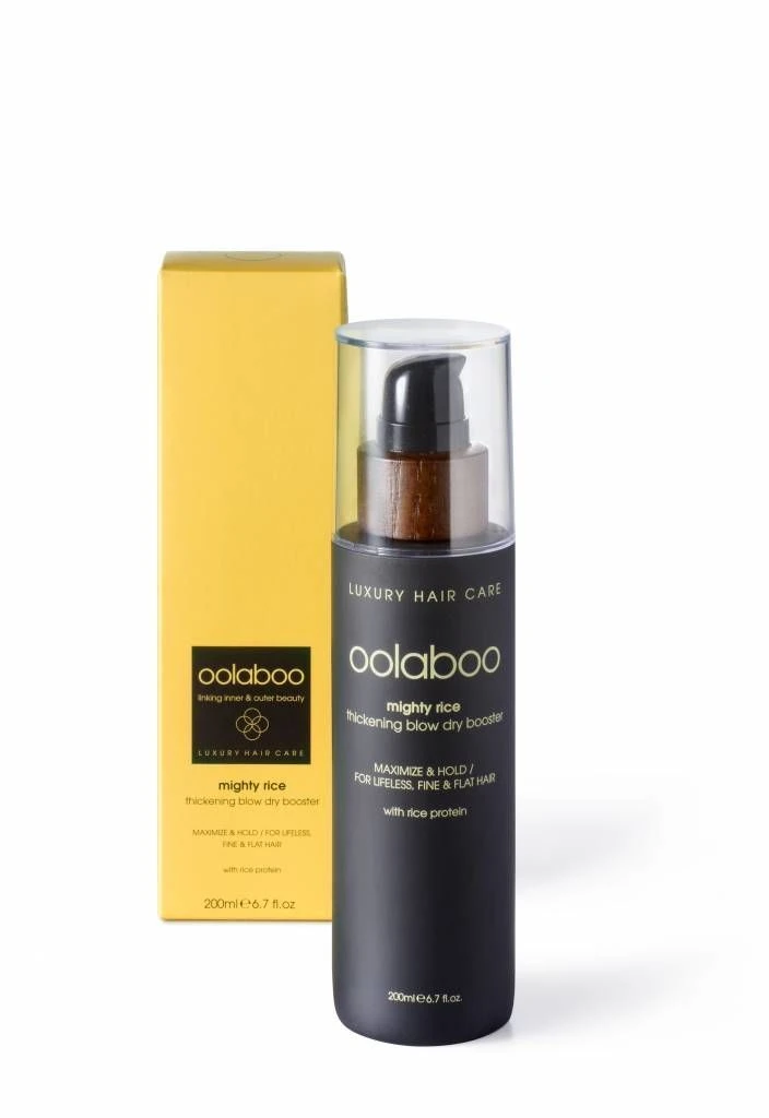 Oolaboo Mighty Rice Thickening Blow Dry Booster200ml 1 Oolaboo Mighty Rice Thickening Blow Dry Booster200ml
