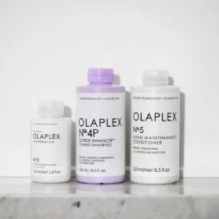 5x Olaplex No.4P Blonde Enhancer Toning Shampoo 7 5x Olaplex No.4P Blonde Enhancer Toning Shampoo -L'Oreal Verkoop olaplex 4p x blonde maintenance system collection shot 1