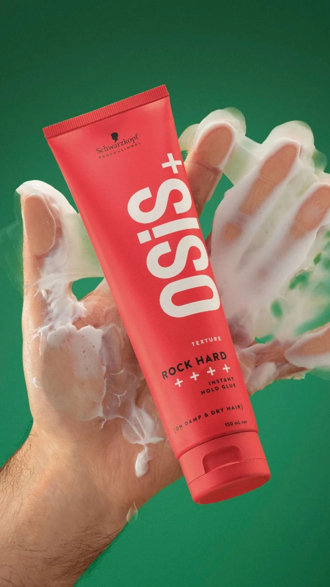 Schwarzkopf OSiS+ Rock-Hard Instant Hold Glue 150ml 2 Schwarzkopf OSiS+ Rock-Hard Instant Hold Glue 150ml - Afbeelding 2