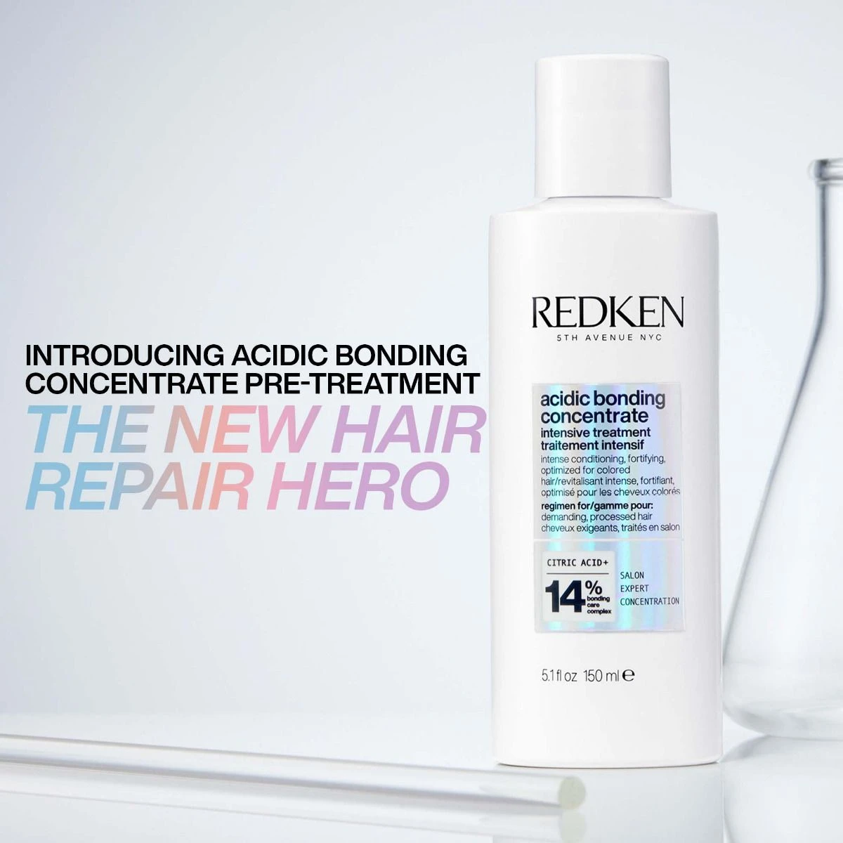 Redken Acidic Bonding Concentrate Pre-Treatment Masker 150ml 2 Redken Acidic Bonding Concentrate Pre-Treatment Masker 150ml - Afbeelding 2