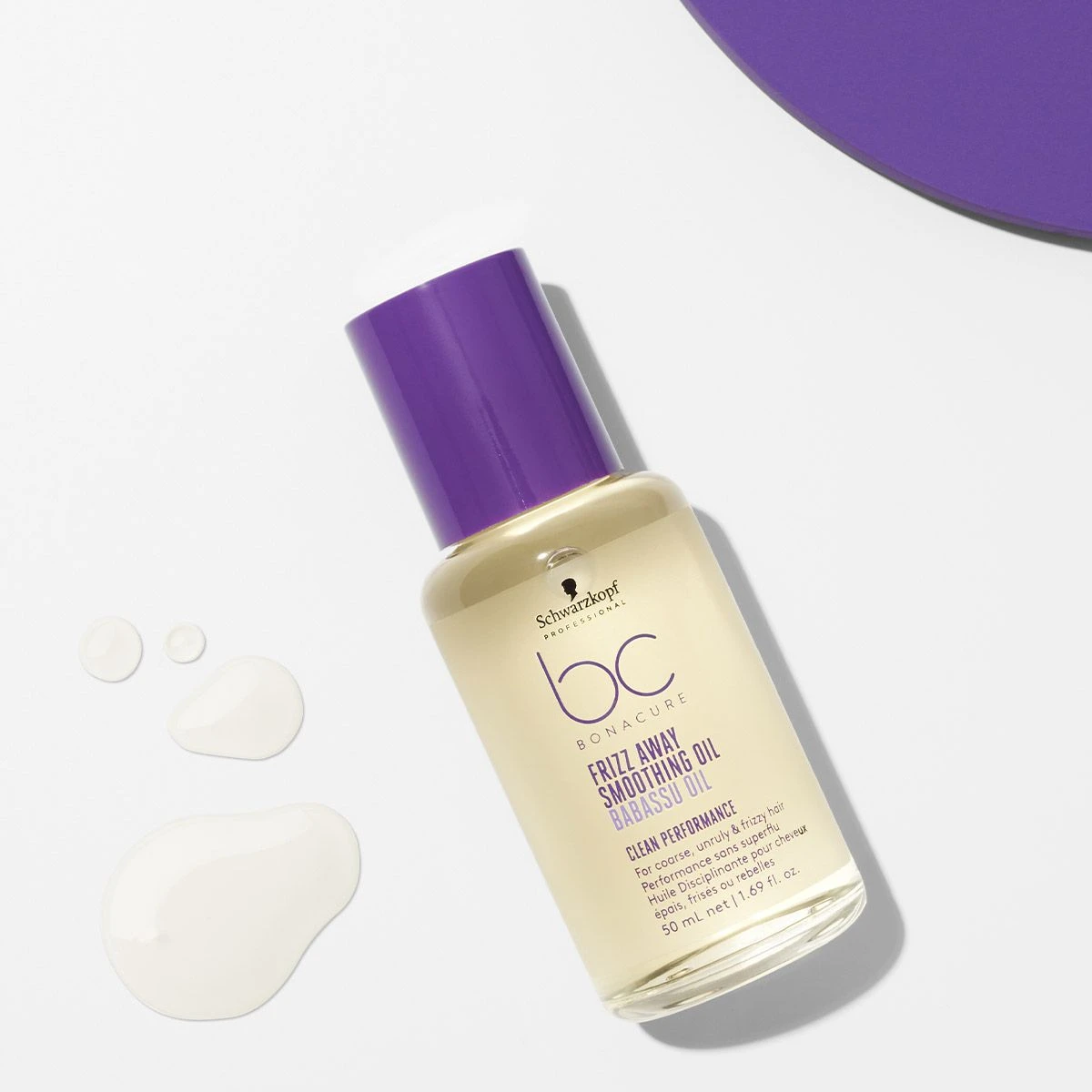 Schwarzkopf BC Frizz Away Smoothing Oil 50ml 2 Schwarzkopf BC Frizz Away Smoothing Oil 50ml - Afbeelding 2