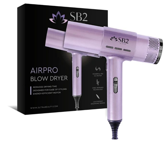Sutra Supreme Air Pro Blow Dryer Lavender 220V 2 Sutra Supreme Air Pro Blow Dryer Lavender 220V - Afbeelding 2