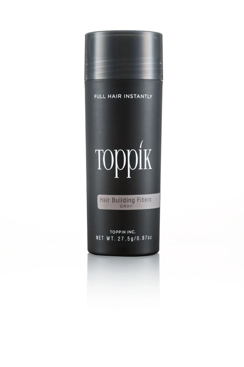 Toppik Hair Building Fibers Gray 27,5gr 1 Toppik Hair Building Fibers Gray 27,5gr