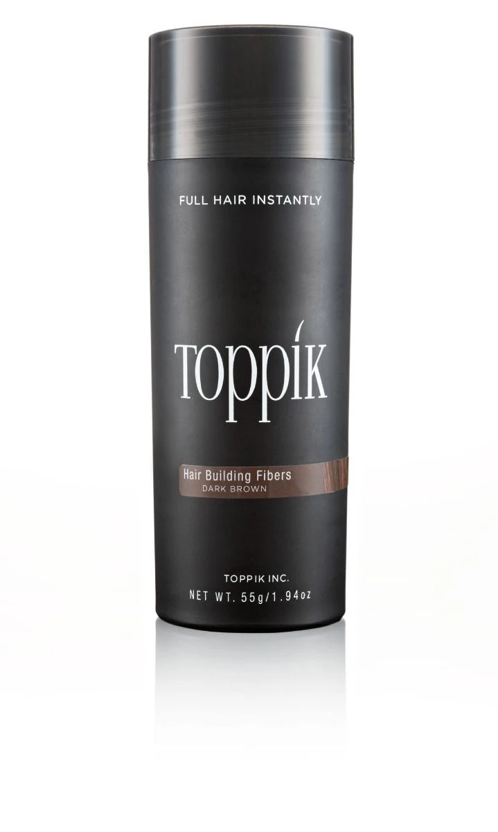 Toppik Hair Building Fibers Dark Brown 55gr 1 Toppik Hair Building Fibers Dark Brown 55gr