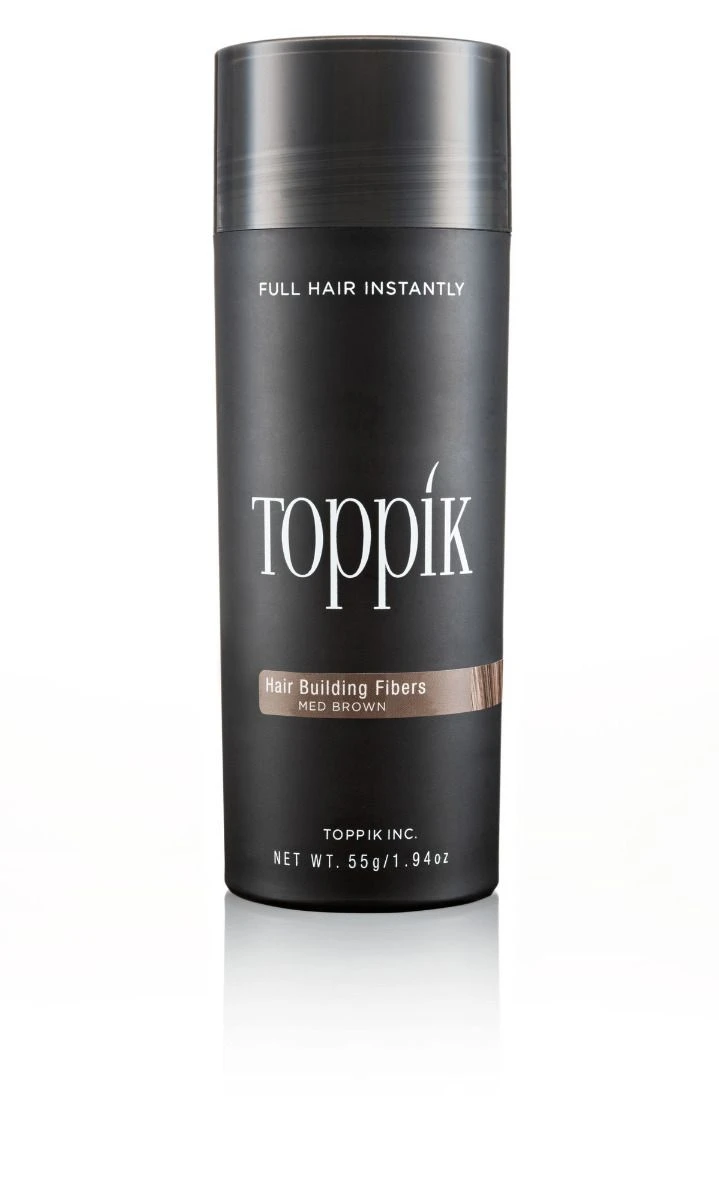 Toppik Hair Building Fibers Medium Brown 55gr 1 Toppik Hair Building Fibers Medium Brown 55gr